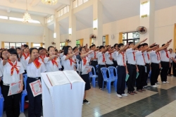 Thánh lễ tuyên hứa Huynh Trưởng cấp I tại Tòa TGM Sài Gòn